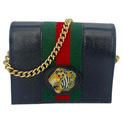 gucci rajah chain card case|Bags .